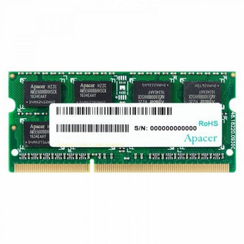 Apacer DDR3L SO-DIMM 1600MHz PC3-12800 8GB CL11 Apacer DDR3L SO-DIMM 1600MHz PC3-12800 8GB CL11