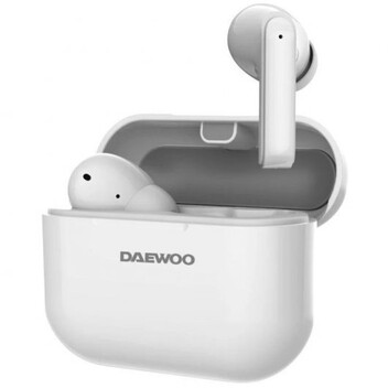 Daewoo Tws In Ear DW2002 Auriculares Inalámbricos con Estuche de Carga Blanco Daewoo Tws In Ear DW2002 Auriculares Inalámbricos con Estuche de Carga Blanco