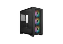 Torre PC Caja Cooler Master Elite 301 Mini Tower Vidrio Templado 3x120mm RGB Negro