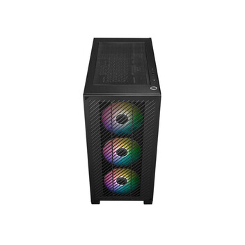 Torre PC Caja Cooler Master Elite 301 Mini Tower Vidrio Templado 3x120mm RGB Negro Torre PC Caja Cooler Master Elite 301 Mini Tower Vidrio Templado 3x120mm RGB Negro