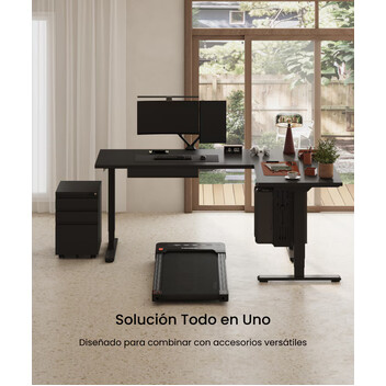 Escritorio Esquinero Elevable en L Cásico (E5L) Escritorio Esquinero Elevable en L Cásico (E5L)
