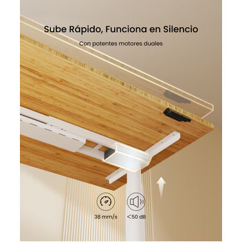 Mesa Trabajo Elevable Oficina con Patas Ovaladas (E8W-EUFS) Mesa Trabajo Elevable Oficina con Patas Ovaladas (E8W-EUFS)
