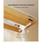 Mesa Trabajo Elevable Oficina con Patas Ovaladas (E8W-EUFS) Mesa Trabajo Elevable Oficina con Patas Ovaladas (E8W-EUFS)