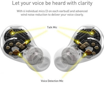 Technics EAH-AZ40 Auriculares Bluetooth Multipunto Plata