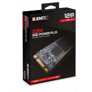 Emtec Power Plus X250 128GB SSD M.2 SATA 3 Emtec Power Plus X250 128GB SSD M.2 SATA 3