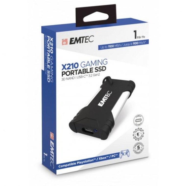 Emtec X210G 1TB SSD 3D NAND USB-C Gen 2