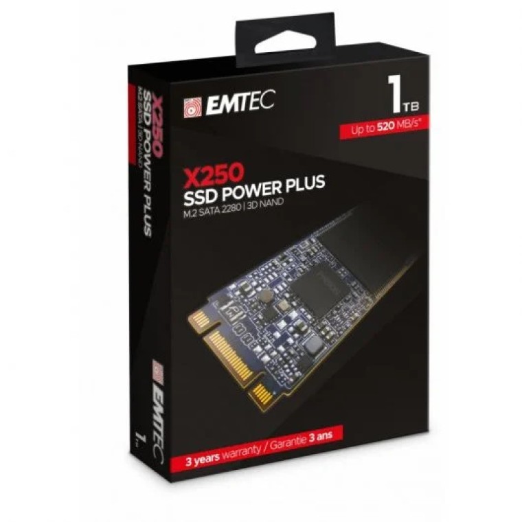 Emtec X250 SSD Power Plus 1TB M.2 SATA 3