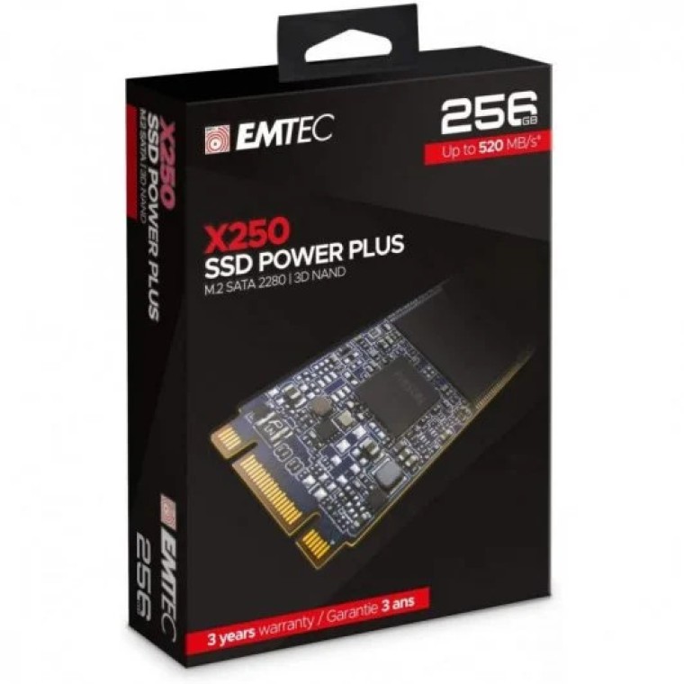 Emtec X250 SSD Power Plus 256GB M.2 SATA 3