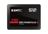 Disco Duro Emtec X160 2.5" 512 GB SSD SATA 3 QLC 3D NAND