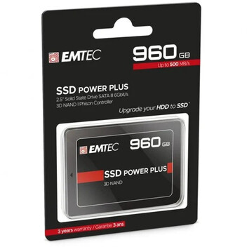 Emtec X150 SSD Power Plus 2.5" 960GB SATA 3 Emtec X150 SSD Power Plus 2.5" 960GB SATA 3