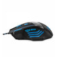 Ratón Esperanza EGM201B Gaming USB 2400 DPI Negro Azul Iluminado 7 Botones