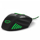 Ratón Esperanza EGM201G USB 2400 DPI Negro Verde Iluminación 7 Botones