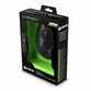 Ratón Esperanza MX205 Fighter USB 2400DPI Negro Verde Iluminación Ergonomía