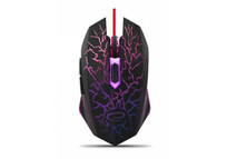 Ratón Esperanza EGM211R USB tipo A 2400 DPI Multicolor Iluminación 6 Botones