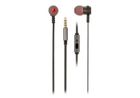 NGS Cross Rally Auriculares con Micrófono Negros