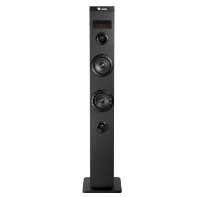 NGS Sky Charm Torre de Sonido Bluetooth 50W Negra