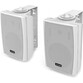 Audibax Elipse 6 Pareja de Altavoces con Soporte de Pared 2 Vías 40W Blancos Audibax Elipse 6 Pareja de Altavoces con Soporte de Pared 2 Vías 40W Blancos