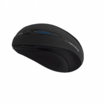 Ratón Esperanza EM101K Inalámbrico RF 1000DPI Negro Ambidiestro Ergonomía Goma Ratón Esperanza EM101K Inalámbrico RF 1000DPI Negro Ambidiestro Ergonomía Goma