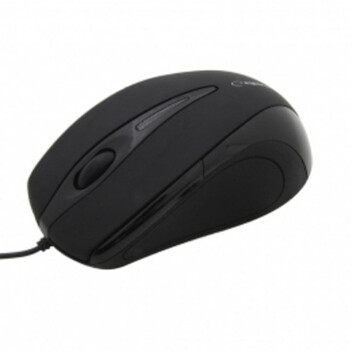 Ratón Esperanza EM102K USB 800 DPI Negro Cable 1.4 m 3 Botones