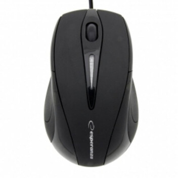Ratón Esperanza EM102K USB 800 DPI Negro Cable 1.4 m 3 Botones