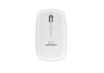 Ratón Esperanza EM120W Inalámbrico 2400DPI Gris Blanco Rueda 4 Botones
