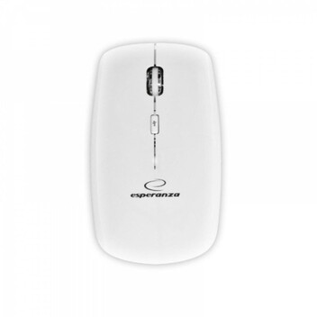 Ratón Esperanza EM120W Inalámbrico 2400DPI Gris Blanco Rueda 4 Botones