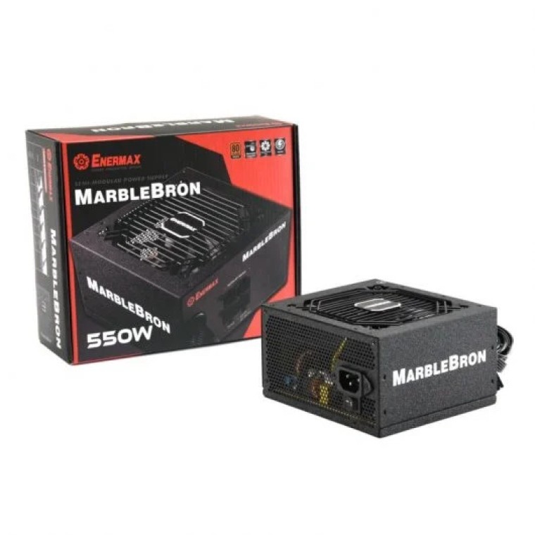 Enermax MarbleBron 550W 80 Plus Bronze Semi Modular