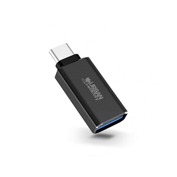 Ratón Urban Factory Ergo Next Inalámbrico Vertical 1600 DPI Negro USB-C Recargable 6 Botones Ratón Urban Factory Ergo Next Inalámbrico Vertical 1600 DPI Negro USB-C Recargable 6 Botones