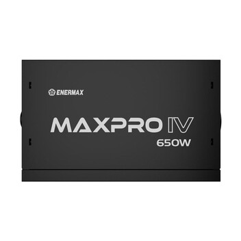 Fuente Alimentación Enermax MaxPro IV 650W 80 Plus No Modular Negro Fuente Alimentación Enermax MaxPro IV 650W 80 Plus No Modular Negro