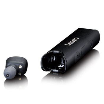 Lenco EPB-440BK Auriculares Botón Bluetooth Impermeables Negros