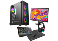 Ordenador Sobremesa Epical-Q Pack Epic91 AMD Ryzen 5 4500/32GB/1TB SSD/RTX 3050 + Monitor 24" FullHD