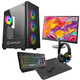 Ordenador Sobremesa Epical-Q Pack Epic91 AMD Ryzen 5 4500/32GB/1TB SSD/RTX 3050 + Monitor 24" FullHD