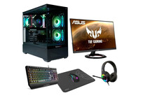 Ordenador Sobremesa Epical-Q Pack Gaming Epic100 AMD Ryzen 5 8400F 32GB 1TB SSD RTX 5060 Monitor 24"