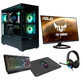 Ordenador Sobremesa Epical-Q Pack Gaming Epic100 AMD Ryzen 5 8400F 32GB 1TB SSD RTX 5060 Monitor 24"