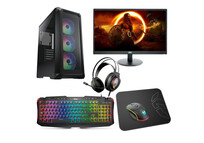 Epical-Q Pack GPlus10 AMD Ryzen 5 5600G/16GB/1TB SSD + Monitor 23.6" 75Hz + Combo Gaming