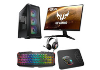 Epical-Q Pack Gplus43 AMD Ryzen 7 5700X/32GB/1TB SSD/RTX 4060 + Monitor 27" 165Hz FHD + Combo Gaming