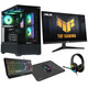 Ordenador Sobremesa Epical-Q Pack Gaming Epic117 AMD Ryzen 7 9700X 32GB 1TB SSD RTX 5070 Monitor 27"
