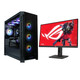 Ordenador Sobremesa Epical-Q Pack Gaming Epic123 AMD Ryzen 7 9800X3D 64GB 2TB SSD RTX 5080 Monitor 2