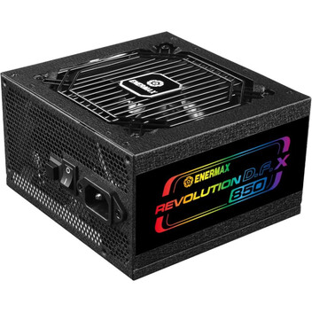 Fuente Alimentación Enermax Revolution DFX ATX 3.0 PCIe 5.0 850W 80 Plus Gold Modular Fuente Alimentación Enermax Revolution DFX ATX 3.0 PCIe 5.0 850W 80 Plus Gold Modular