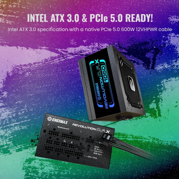 Fuente Alimentación Enermax Revolution DFX ATX 3.0 PCIe 5.0 850W 80 Plus Gold Modular Fuente Alimentación Enermax Revolution DFX ATX 3.0 PCIe 5.0 850W 80 Plus Gold Modular