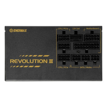 Fuente Alimentación Fuente de alimentación Enermax Revolution III 750W 80 Plus Gold modular ventilad Fuente Alimentación Fuente de alimentación Enermax Revolution III 750W 80 Plus Gold modular ventilad