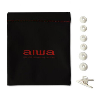 Aiwa ESTM-500BK Auriculares Intrauditivos Blancos