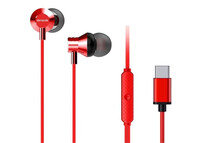 Aiwa ESTM_50USB_C_RD Auriculares Intrauditivos con Micrófono Rojos