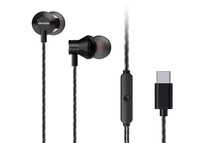 Aiwa ESTM_50USB_C_BK Auriculares Intrauditivos con Micrófono Negros