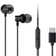 Aiwa ESTM_50USB_C_BK Auriculares Intrauditivos con Micrófono Negros