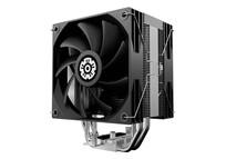 Ventilador CPU Refrigerador de aire Enermax ETS-T41 12 cm 2 ventiladores cobre/aluminio 250W Negro