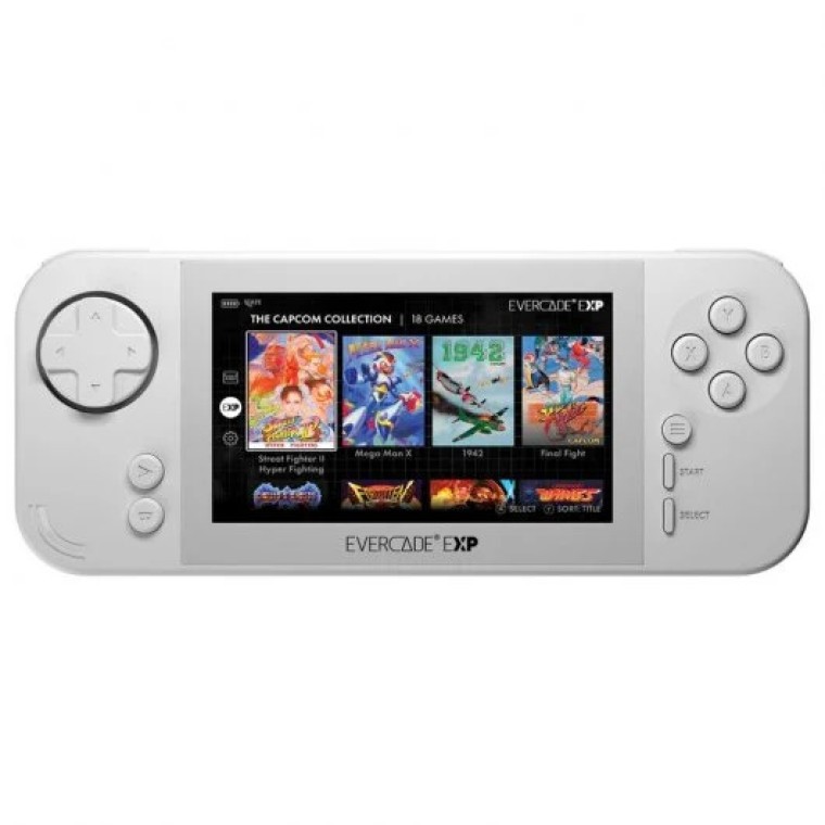 Blaze Evercade EXP Consola Retro Portátil 4.3" 4GB WiFi Gris Claro