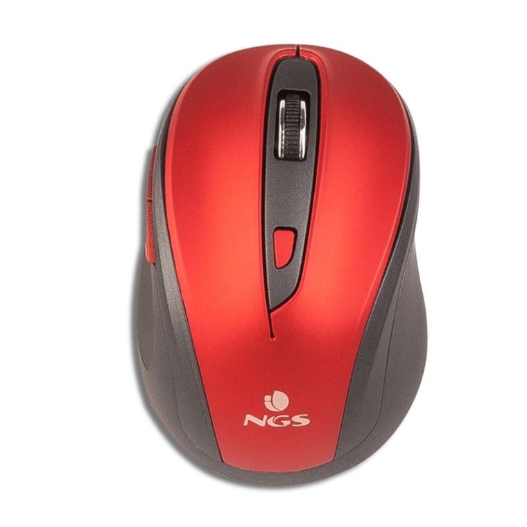 NGS Evo Ratón Wireless Rojo