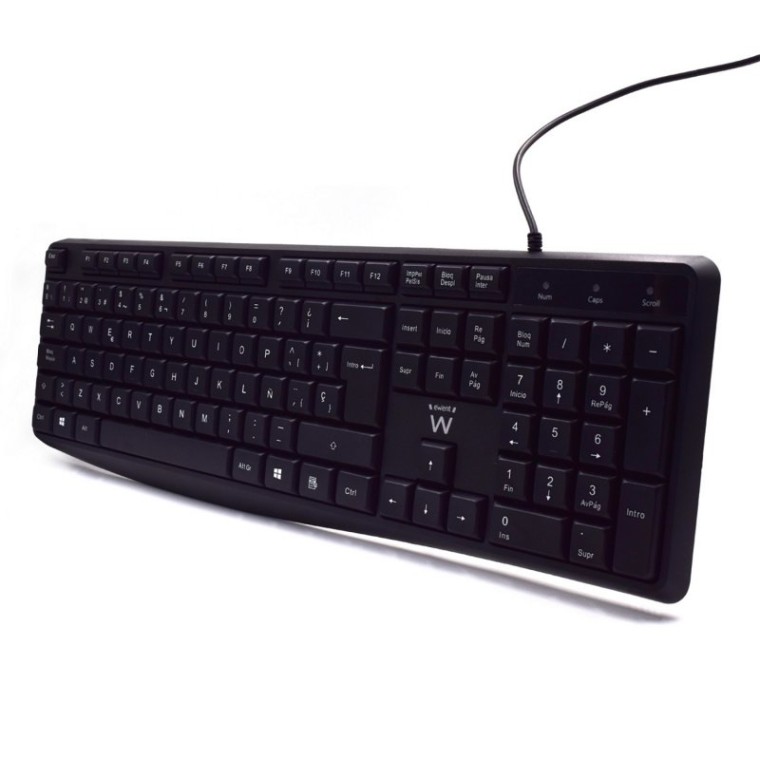 Ewent Teclado Business USB con Escritura Silenciosa