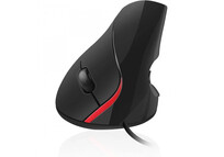 Ewent EW3156 Ratón Óptico Vertical 1000DPI Negro